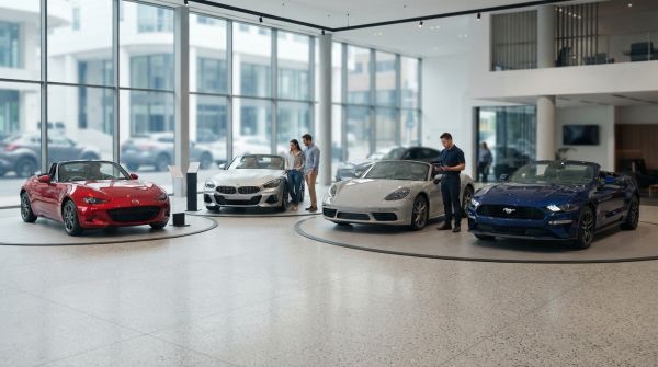 Comparatif des roadsters les plus vendus en 2022